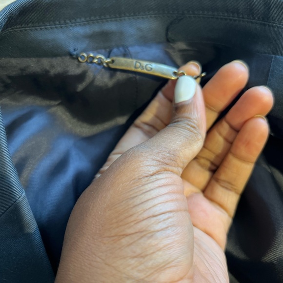 Dolce & Gabbana women medium navy blue blazer European size 48 - Picture 9 of 11